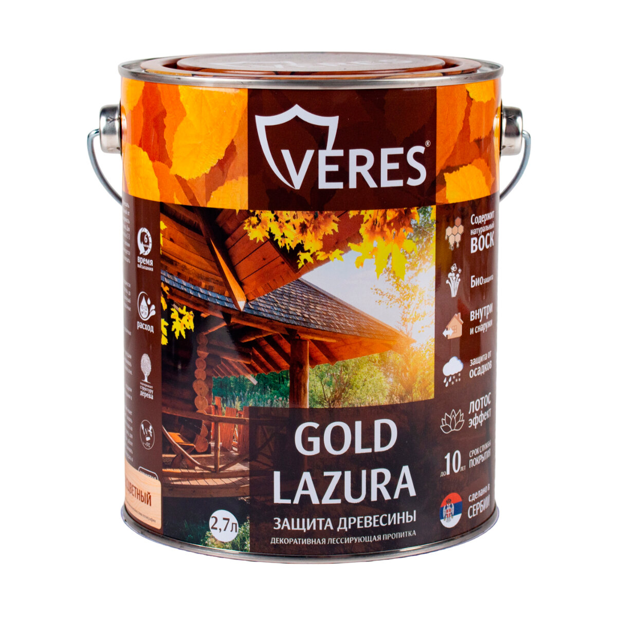 VERES пропитка Gold Lazura