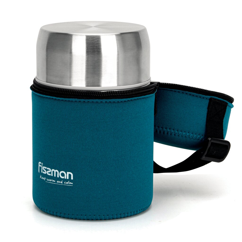 FISSMAN Термос для еды 700мл в чехле