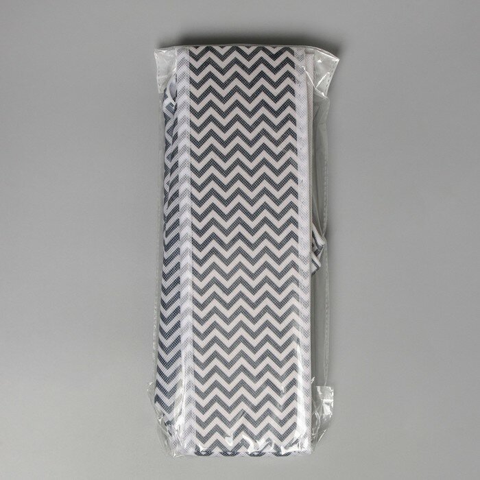 Органайзер для белья «Симетро», 8 ячеек, 29×14×10 см, цвет серый - фотография № 7