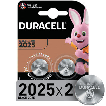 Батарейка DURACELL 2025 2ШТ