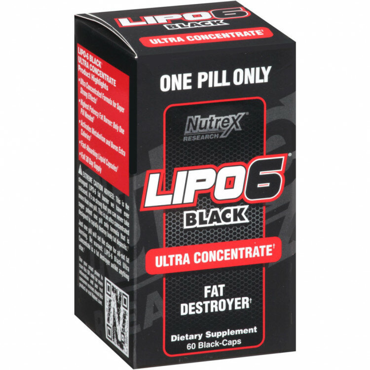 Nutrex Lipo-6 Black Ultra Concentrate 60 