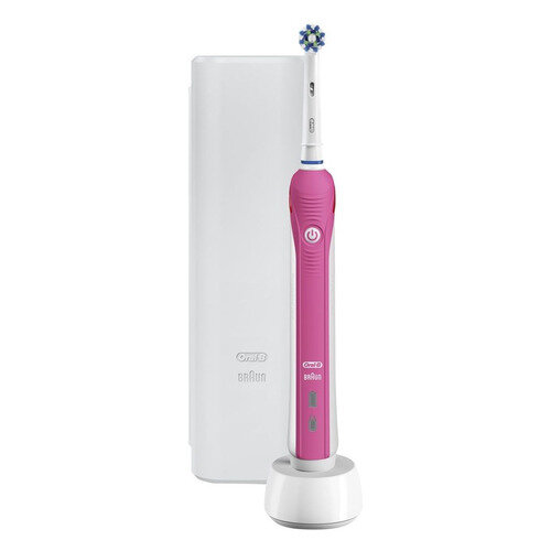 Электрическая зубная щетка Oral-B Pro 2 2500 цвет:розовый