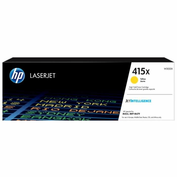 Картридж Cartridge HP 415X для CLJ M454/M479/M480f, желтый (6 000 стр.)