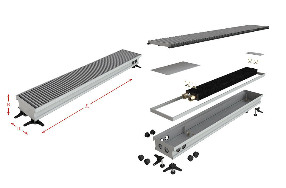 Конвектор КВП 65/200/4600 Askon