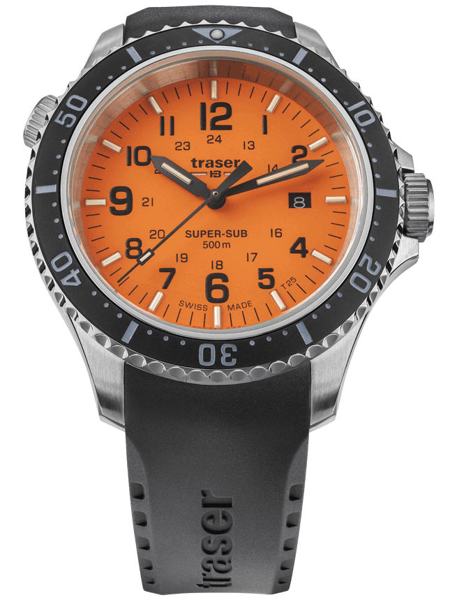 Мужские часы Traser P67 Diver Orange 109380