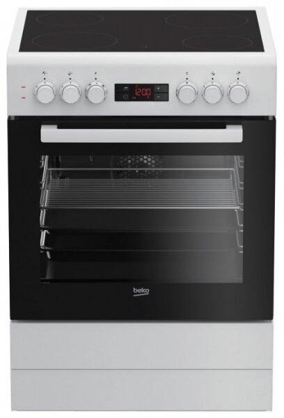 Плита электрическая BEKO FSM67300GWS белый