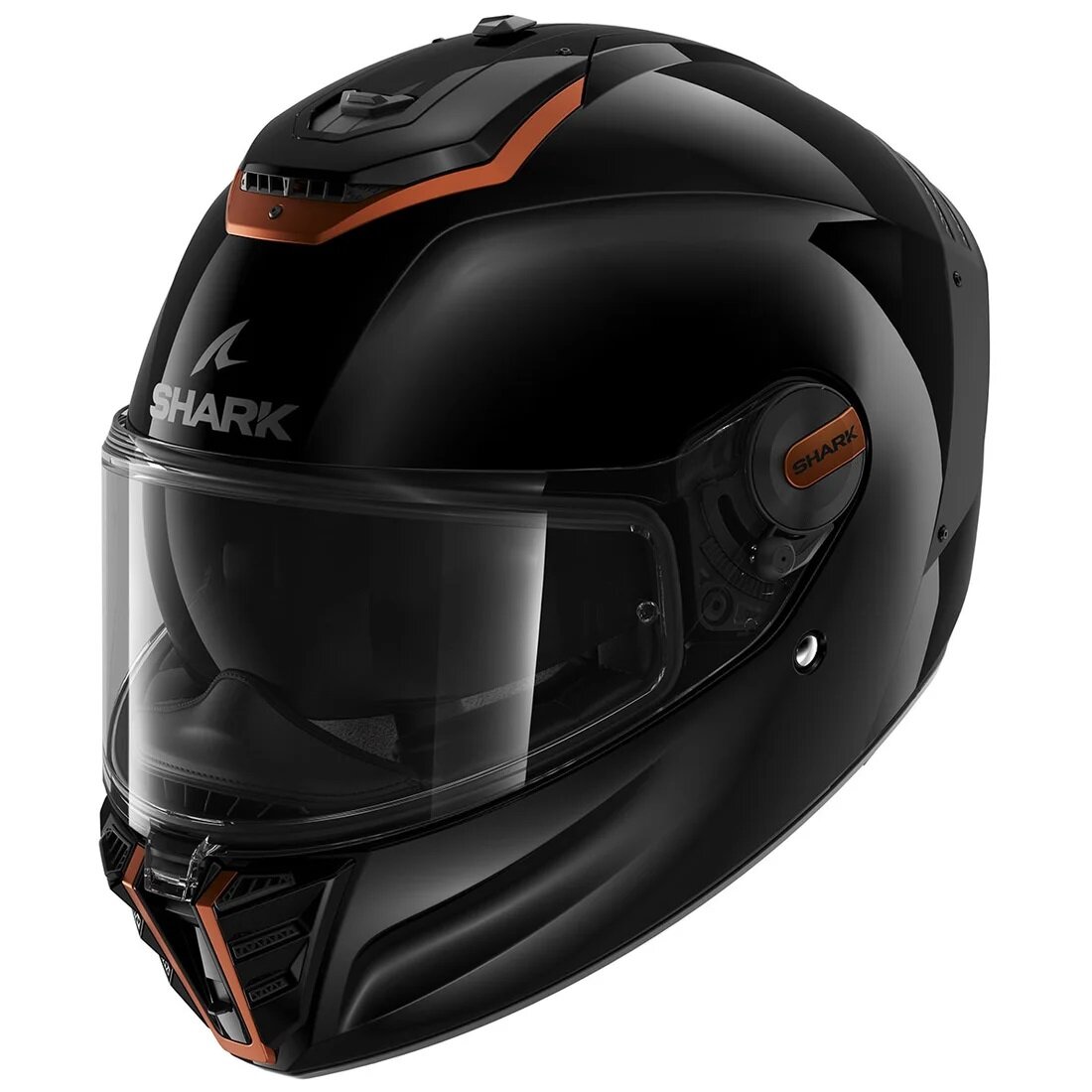 Шлем Shark SPARTAN RS BLANK SP Black/Copper/Black (M)