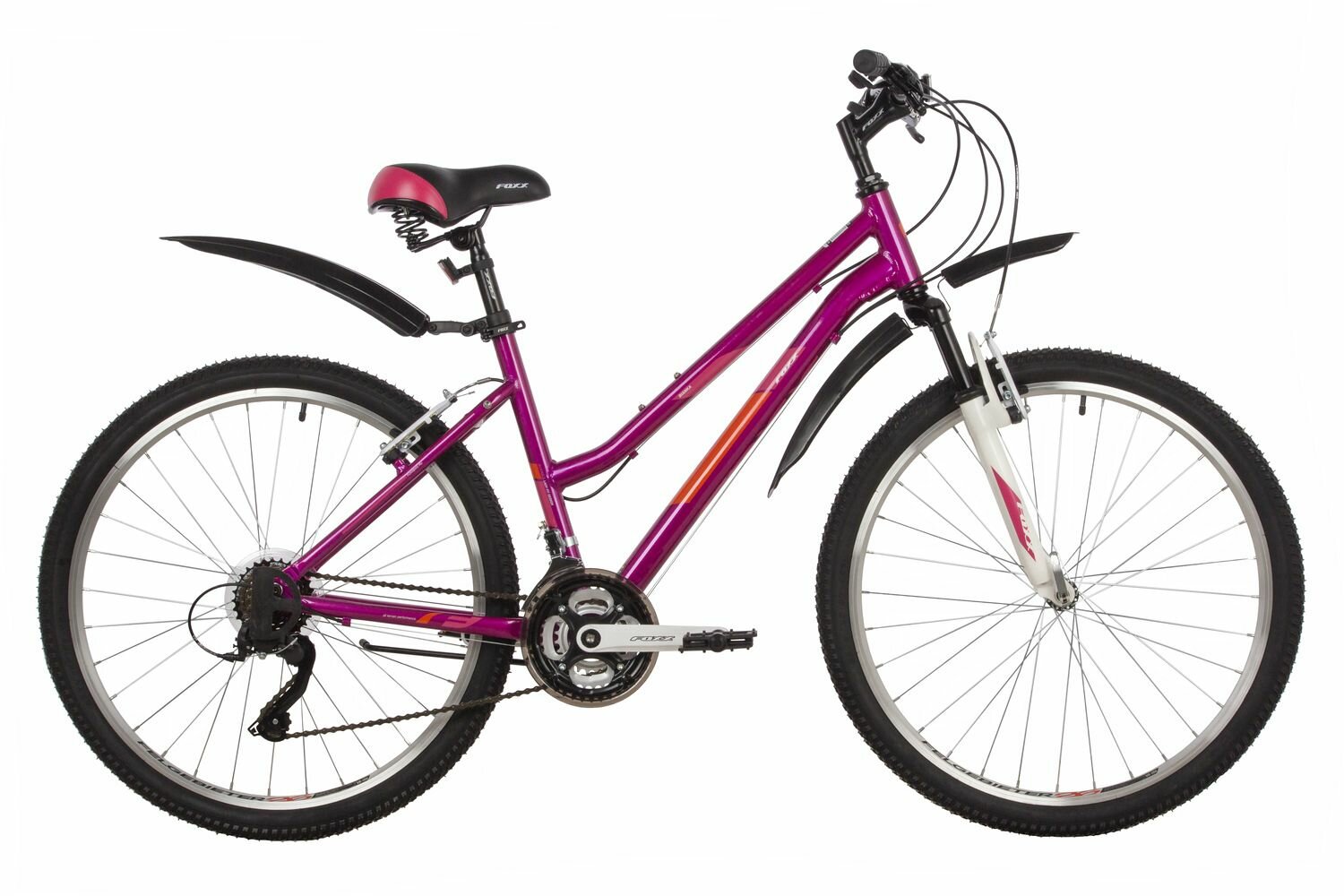 Велосипед FOXX BIANKA 26" (2022) (Велосипед FOXX 26" BIANKA розовый, алюминий, размер 17")