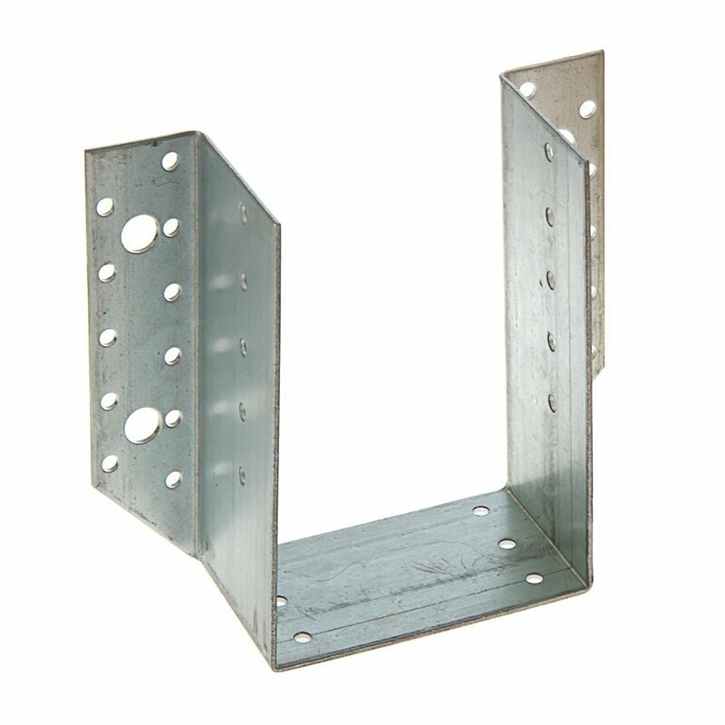 фото Опора бруса раскрытая 150х76х75х2мм, оцинк.