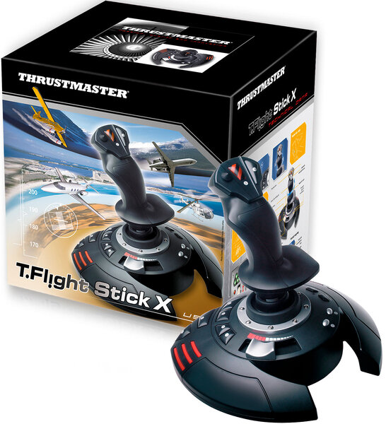 Джойстик Thrustmaster T.Flight Stick X, черный