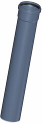 POLOPLAST 02072 POLO-KAL NG Труба канализационная DN 90, длина 500 мм, с предустановленным уплотнительным кольцом, синий