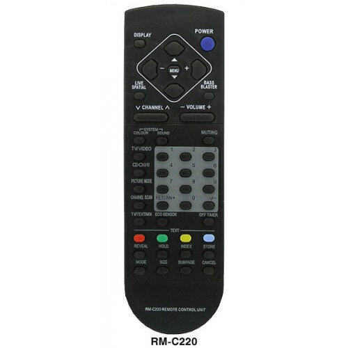Пульт Huayu RM-C220 для телевизоров JVC (Черный)