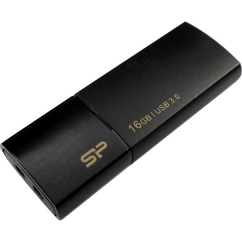 Флеш-память Silicon Power Blaze B05, 16Gb, USB 3.2 G1, ч, SP016GBUF3B05V1K