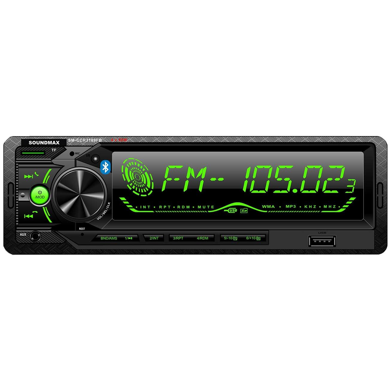 USB-Автомагнитола Soundmax SM-CCR3189FB