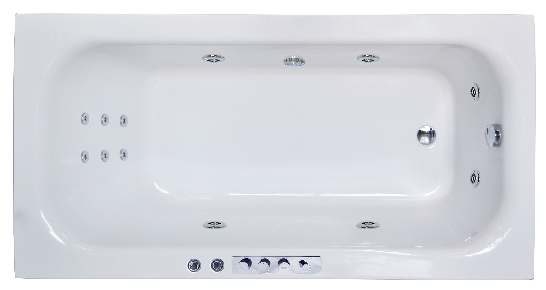 Гидромассажная ванна Royal Bath ACCORD COMFORT 180х90х64