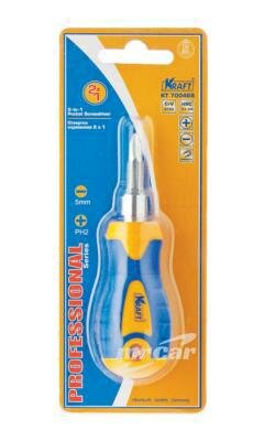 KRAFT KT700468 Отвертка комбинированная 6х38мм (карманная) KRAFT