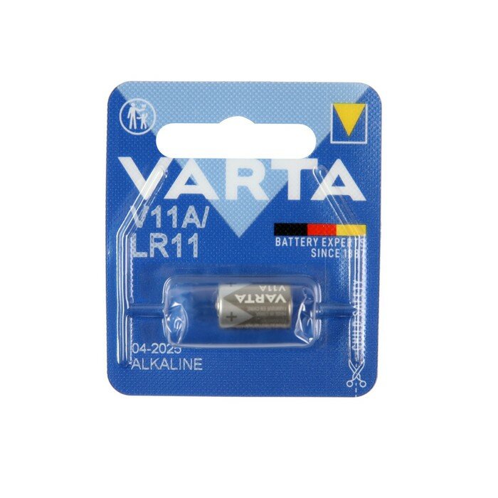 Батарейки Varta Батарейка алкалиновая Varta, LR11 (A11/MN11) - 1BL, 1.5В, блистер, 1 шт.
