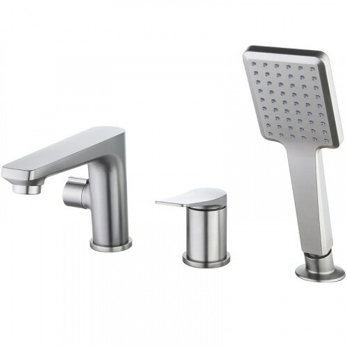 Смеситель для ванны Lemark lm3745gm Серый