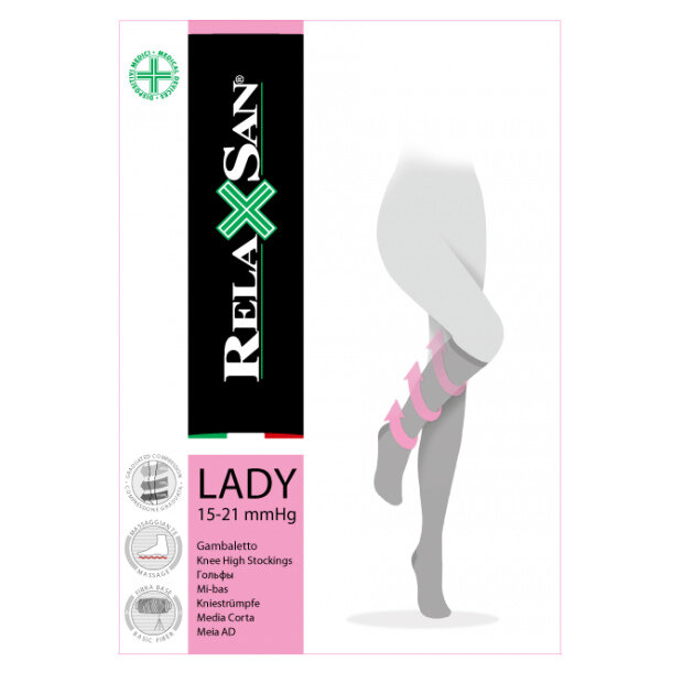 Relaxsan Гольфы Gambaletto Lady 1 кл комп р.3 телесный, 1 уп