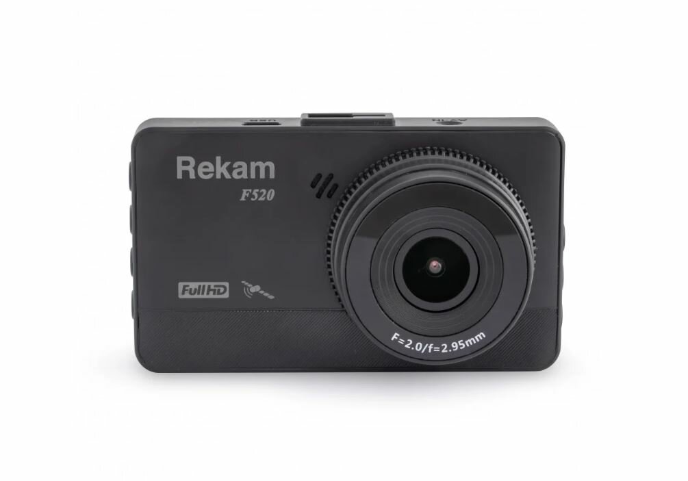 Видеорегистратор Rekam F520, GPS, черный(F520)
