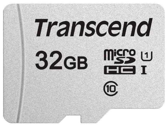 Transcend Карта памяти 32ГБ Transcend TS32GUSD300S microSD HC UHS-I