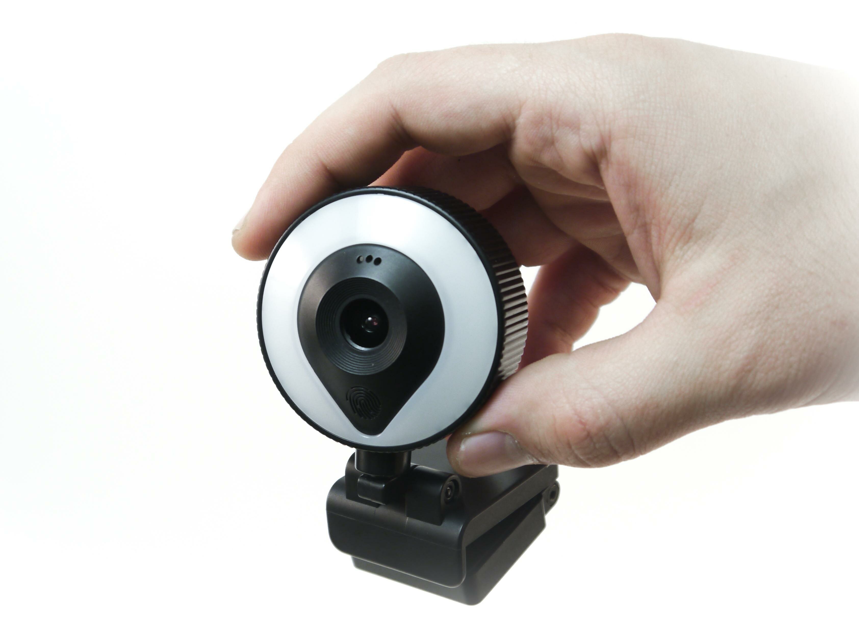Web камера 2K Full HD HDcom Stream W21-2K - камера онлайн для ноутбука / вэб камера. В камеру встроен микрофон. в подарочной упаковке