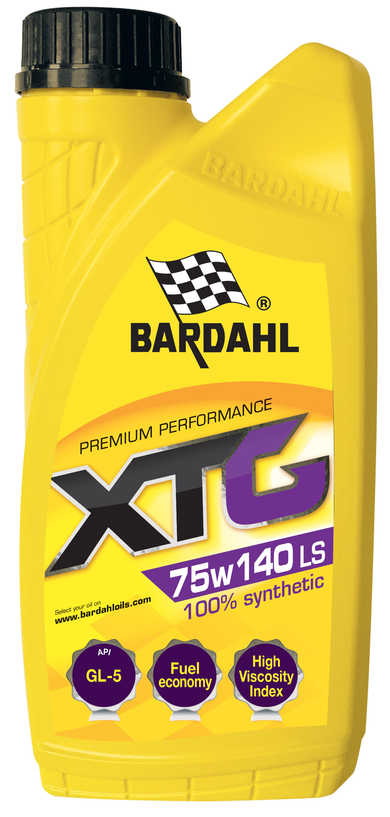 Трансмиссионное масло Bardahl XTG 75W140 LS 1 л