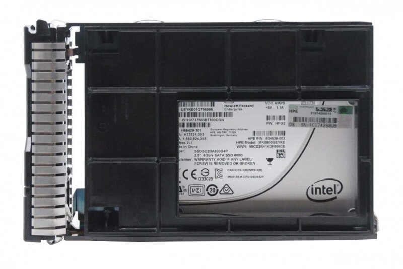   HP 804628-B21 800Gb SATAIII 2,5" SSD