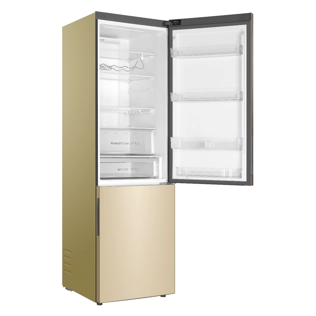 Холодильник Haier C4F640CGGU1 золотистый - фотография № 5