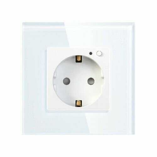 Розетка HIPER IoT Outlet W01 HDY-OW01 Wi-Fi 2,4 ГГц, IEEE802.11b/g/n, AC 100-250В, 10А; 50 Гц, 2500 Вт (250В/10А), белая