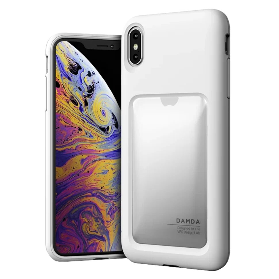 Чехол VRS Design Damda High Pro Shield для iPhone XS MAX White Edition 907115