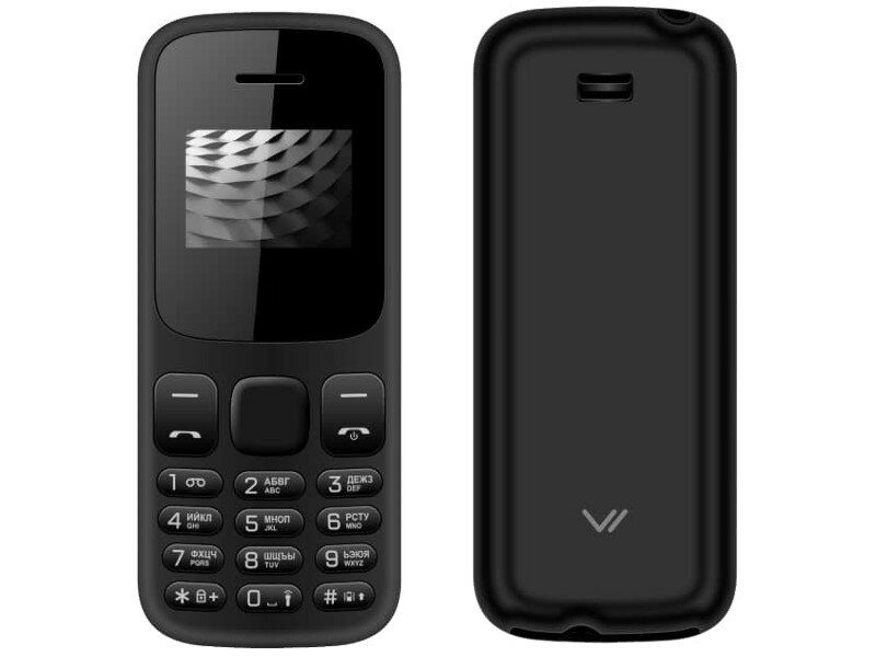 Сотовый телефон Vertex M114 Black