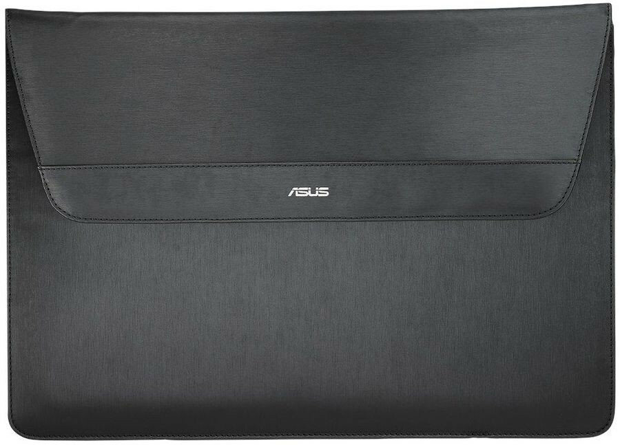 Сумка для ноутбука ASUS ULTRASLEEVE 14" нейлон и полиэстер черный [90xb03s0-bsl000] - фото №1