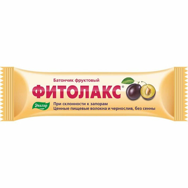 Фитолакс батончик диетич. 50г