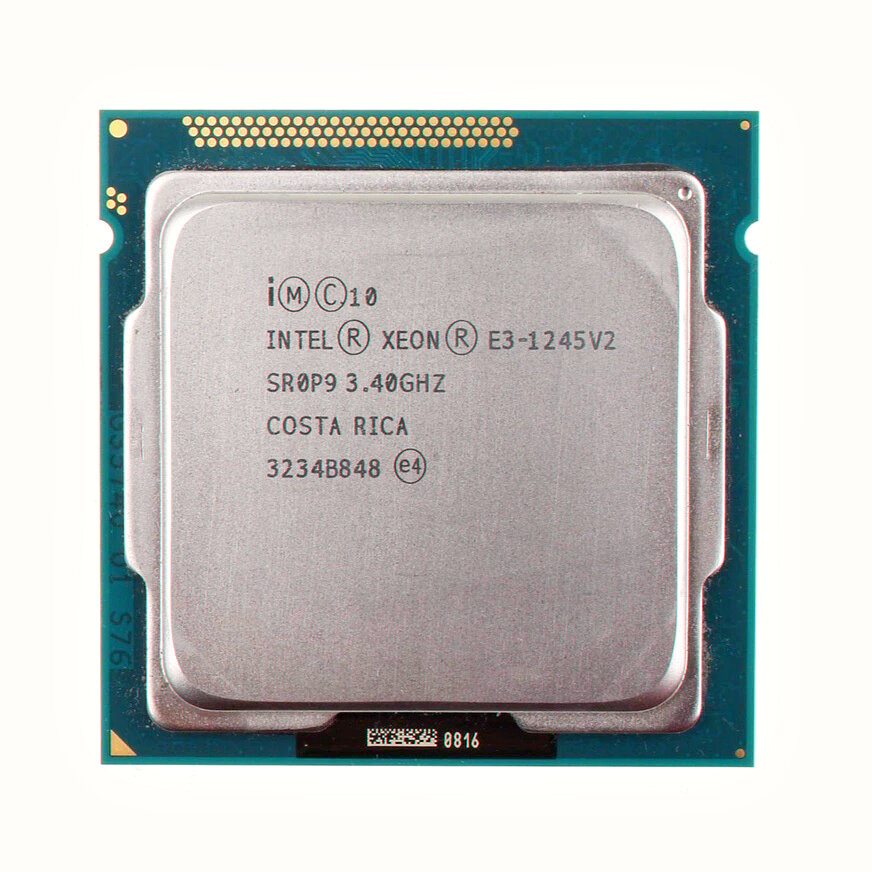 Процессор Intel Xeon E3-1245V2 Ivy Bridge-H2 LGA1155 4 x 3400 МГц