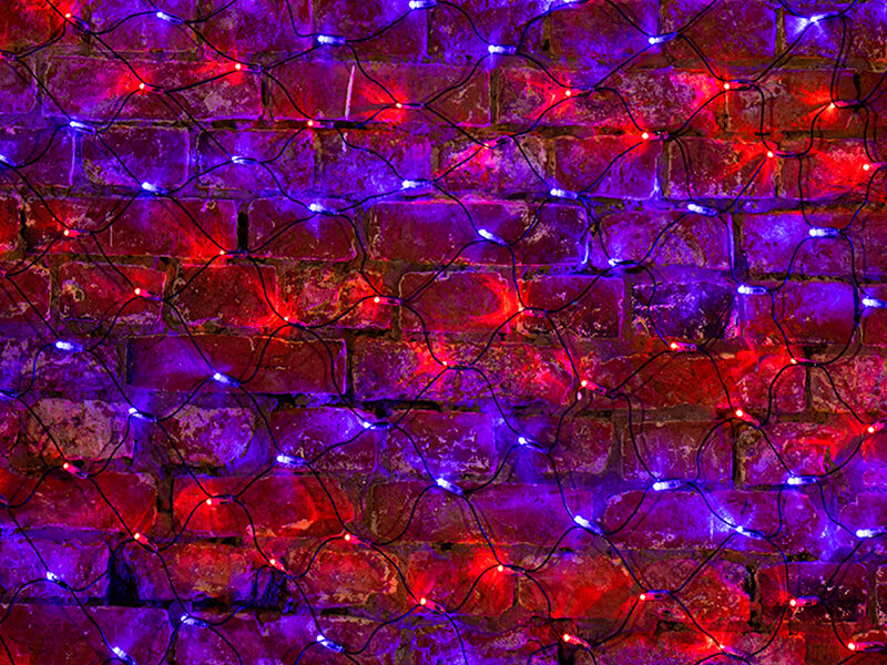 Гирлянда Neon-Night Сеть 2x1.5m 288 LED Red-Blue 215-023