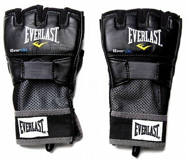 Перчатки снарядные Everlast Evergel Weight Lifting 4356BXL, размер M, к/з чёрные