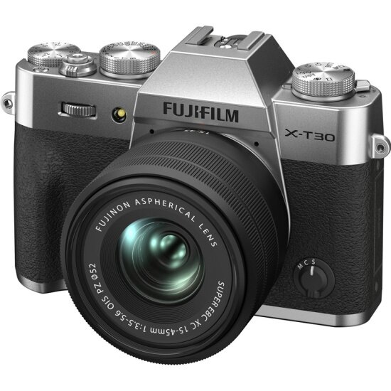 Цифровой фотоаппарат FUJIFILM X-T30 II Kit XC15-45mm OIS PZ Silver