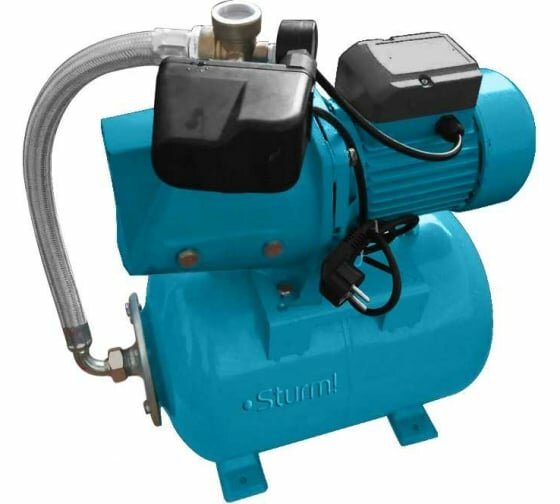 фото WP9775CI Насосная станция Sturm!, 750Вт, бак 24л, насос чугун Sturm!