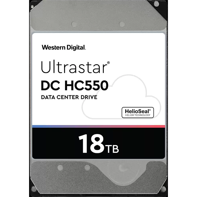 HDD WD/HGST SATA Server 18Tb Ultrastar 7200 6Gb/s 512MB 1 year ocs