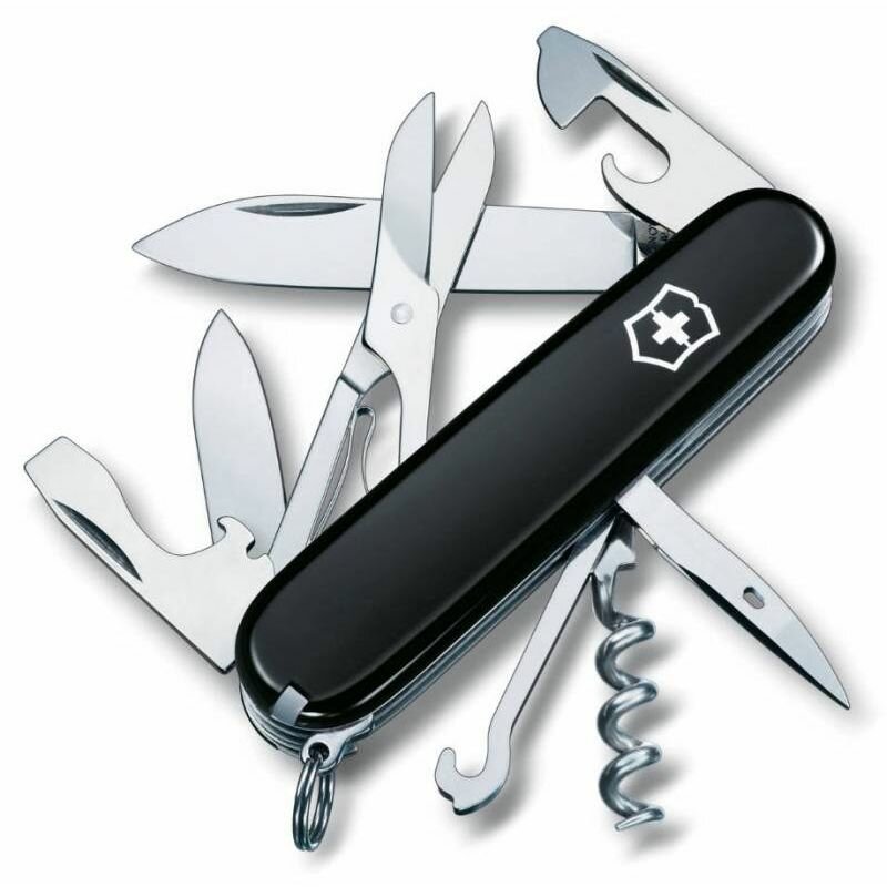 Нож перочинный Victorinox Climber (1.3703.3) 91мм 14функций черный