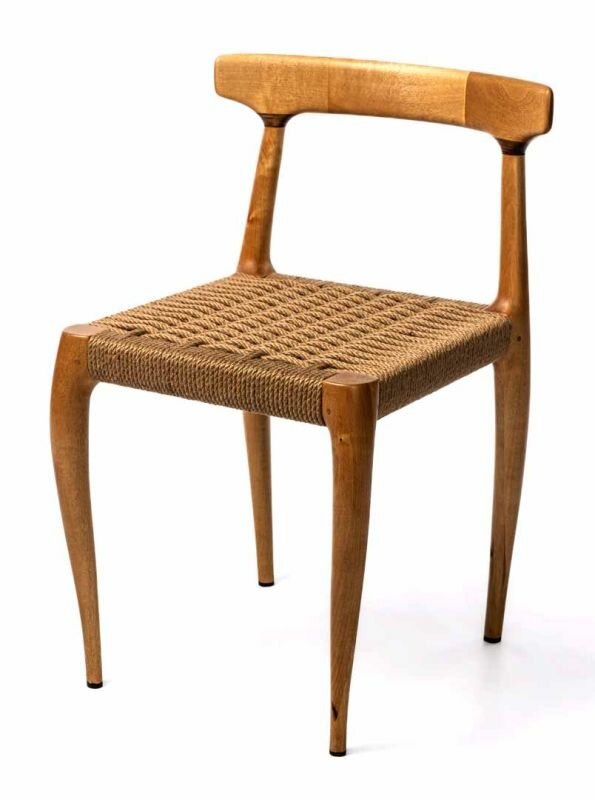 Мебель для баров и бильярдных Weekend Дизайнерский стул ручной работы с плетёным сиденьем