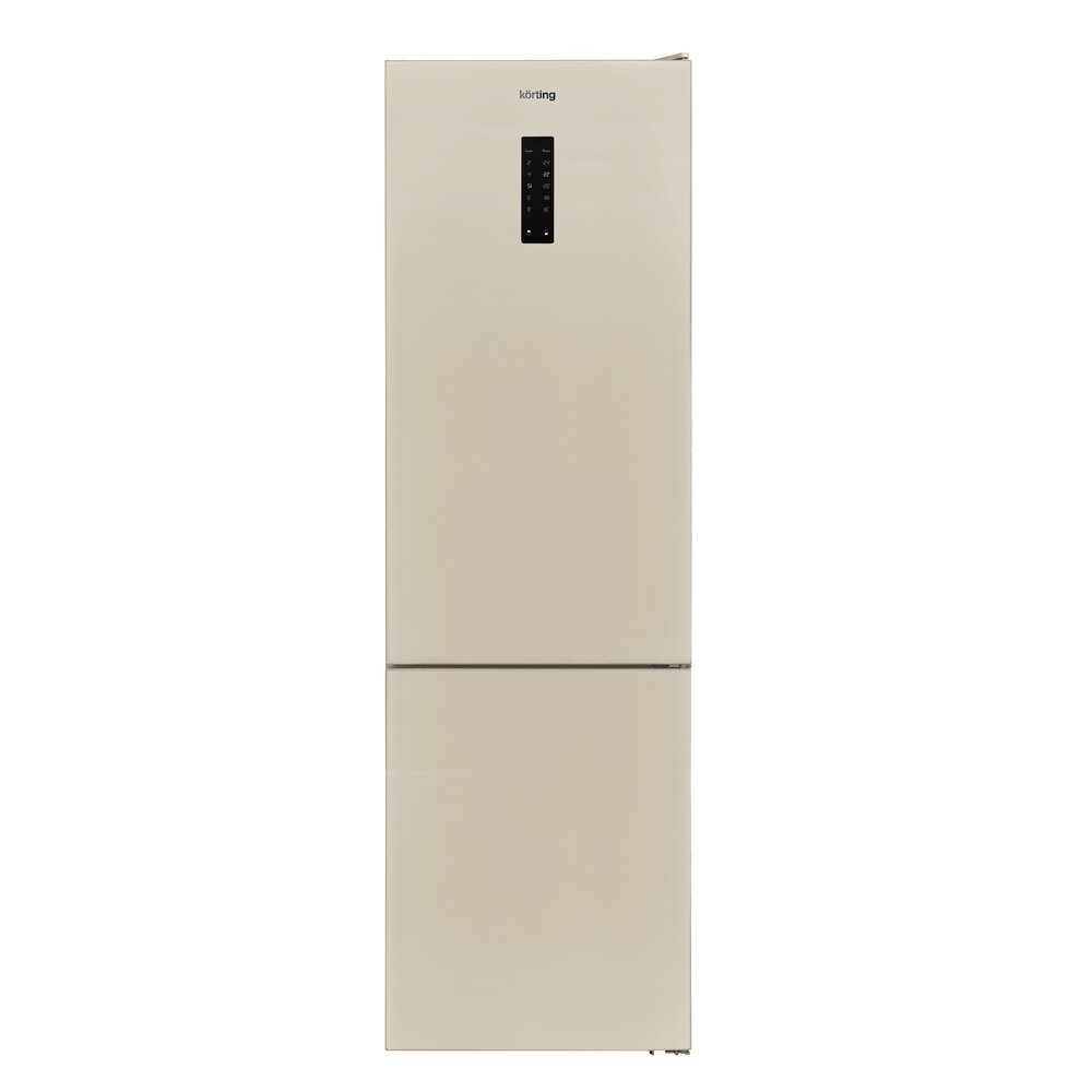 Отдельностоящий двухкамерный холодильник Korting KNFC 62010 B