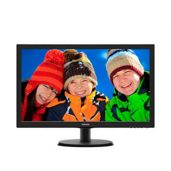  21,5" Philips 223V5LSB 1920x1080 TN LED 16:9 5ms VGA 10M:1 170/160 250cd Glossy-Black ( 223V5LSB/62,  , LCD, Full HD, D-Sub )