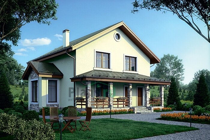 Проект дома Plans-56-43 (154 кв. м, газобетон)