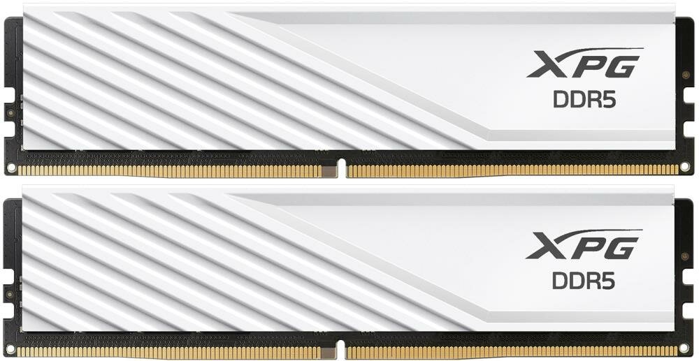 Модуль памяти 32GB ADATA XPG LANCER Blade (AX5U5600C4616G-DTLABWH), DDR5, 5600 МГц, CL46, 1.1V K2х16GB WHITE