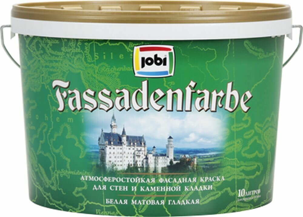 Фасадная краска JOBI FASSADENFARBE 10 л