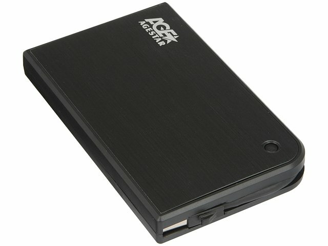 Контейнер Agestar Контейнер Agestar 3UB2A14 для 2.5 SATA HDD, черный (USB3.0) (ret)