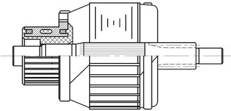 Ротор стартера для автомобилей KIA CEED (06-)/Sportage II (04-) 2.0i StartVolt