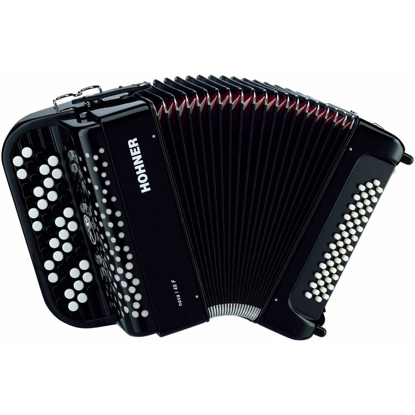 Баян HOHNER Nova I 49 F black (B-Stepped)